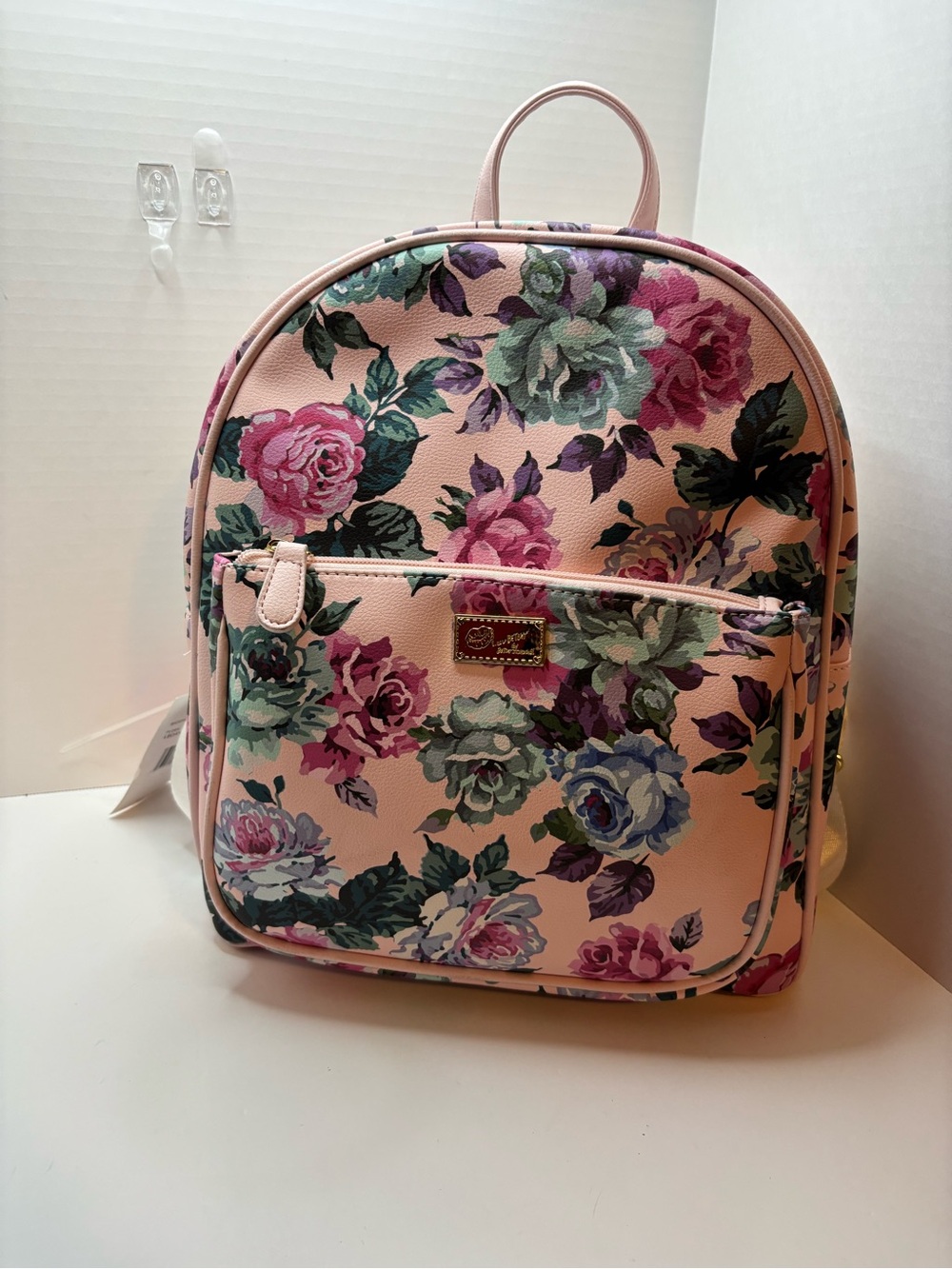 Luv Betsey Johnson cute Floral Pink Backpack